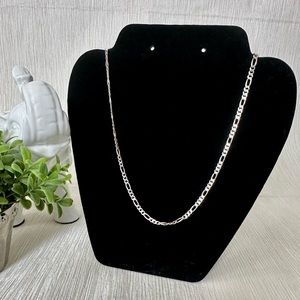 Sterling Silver Italian Link Necklace